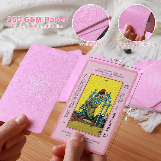 Pink_Tarot_Cards_Deck_Set_for_Beginners_with_Meanings_On_Them-Tarot_Card_with_Guidebook-(Free_Velvet_Tarot_Bag_Pouch)