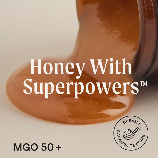 Manukora_Raw_Manuka_Honey,_MGO_50+,_New_Zealand_Honey,_Non-GMO,_Traceable_from_Hive_to_Hand,_Daily_Wellness_Support_-_250g_(8.82_Oz)