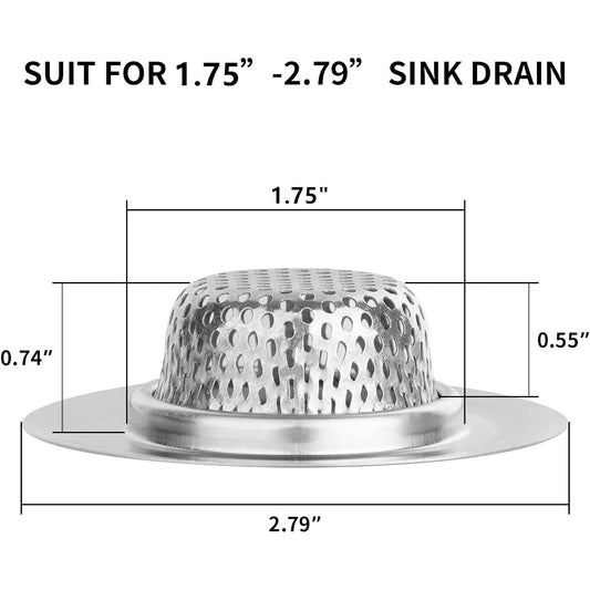 Ohtomber_2PCS_Bathtub_Drain_Strainer_-_2.79_inch_Shower_Hair_Drain_Catcher,_Stainless_Steel_Shower_Bathtub_Drain_Cover,_Bathroom_Sink_Strainer_Filter_Basket_for_Bathroom_Sink,_Wash_Basin_Floor_Drain