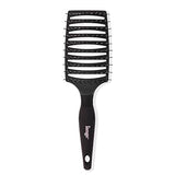 L'ANGE HAIR Siena Wide Curved Vented Brush | Detangle with Nylon Bristles Best for Tangles and Knots Ideal Men Women Brushes