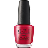 OPI Nail Lacquer Nail Polish | Opaque Light Red Crème Chip Resistant Nail Polish | Vegan, Fast Drying, Streak Free