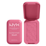 NYX PROFESSIONAL MAKEUP Buttermelt Powder Blush, Fade and Transfer-Resistant Blush, Up to 12HR Make Up Wear, Vegan Formula