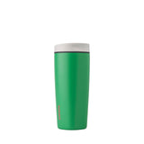 Owala SmoothSip Slider Insulated Stainless Steel Coffee Tumbler, Reusable Iced Coffee Cup, Hot Coffee Travel Mug, BPA Free