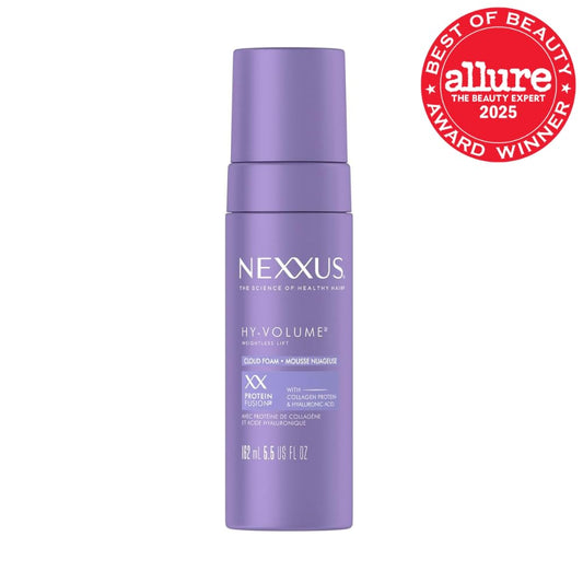 Nexxus_Hy-Volume_Cloud_Foam_Hair_Foam_for_Lift_and_Volume_For_Flat_&_Limp_Hair_Hair_Styling_Foam_Powered_by_Magnitube_Volumizer_Technology_with_Hyaluronic_Acid_5.5_fl_oz
