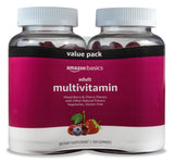 Amazon Basics Adult Multivitamin Gummies, Mixed Berry & Cherry Flavors, 150 Count, 75-Day Supply, Pack of 1 (Previously Solimo)