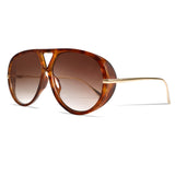 Retro Gold Aviator Sunglasses for Women Men, 2026 Metal Oversized 70s Aviators Black Sun Glasses