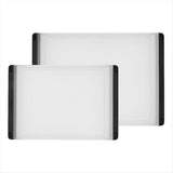 OXO Good Grips 2-Piece Cutting Board Set, Cutting Boards for Kitchen Prep, Non-Porous Double-Sided Design, Dishwasher-Safe, Durable Kitchen Essentials