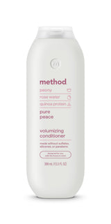 Volumizing Conditioner, Pure Peace with Rose, Peony, and Pink Sea Salt Scent Notes, Paraben and Sulfate Free, 13.5 oz (Pack of 1)