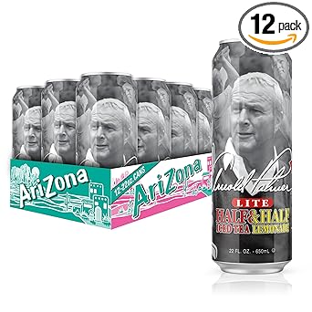 AriZona_Green_Tea_with_Ginseng_and_Honey/_Sweet_Tea/_Arnold_Palme_-_Big_Can,_22_Fl_Oz_(Pack_of_12)