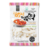 Korean Rice Cake Tteokbokki Stick – Vegan, Non-GMO, Gluten Free, Halal,Tteok Rice Cakes Food Past