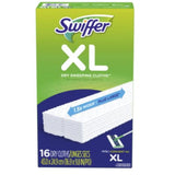 Swiffer Sweeper X-Large Disposable Sweeping Cloths, White, 16-Count Boxes