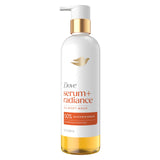 Dove Shower Oil Body Wash Serum + Radiance with Jojoba & Monoi Flower Oils, Hydrating & Radiance‑Boosting Cleanser, 15.3 fl oz