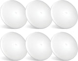 PARMIDA (6 Pack) LED RV Dome Ceiling Lights 5CCT, On/Off Switch, Dimmable, Surface Mount Interior Puck Light, Slim Motorhome, Trailer, Camper Lighting, 5W, 27/3/35/4/5/6K, Damp Location, 4.5 Inch