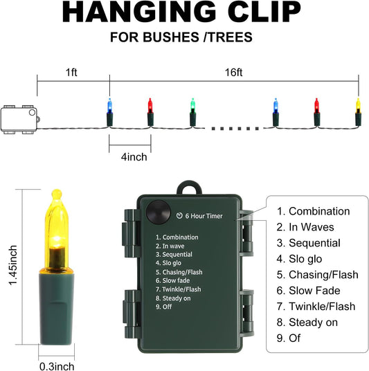 2_Pack_Battery_Operated_Christmas_Lights,_Total_100LED_32FT_Christmas_Lights_Outdoor,_Waterproof_Mini_String_Lights_with_8_Modes,_Decorations_for_Indoor_Patio_Garden_Party_Decor_(Warm_White)