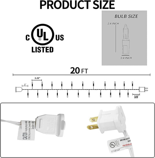 TW_SHINE_Christmas_String_Lights,_Incandescent_Wire_Christmas_Mini_Lights,_Waterproof_Xmas_String_Lights_for_Outdoor_Indoor_Home_Party_Yard_Decorations,_Multi-Colored