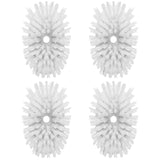 MR.SIGA Soap Dispensing Dish Brush Refills, 4 Pack