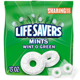 LIFE SAVERS 5 Flavors, Wint-O-Green Summer Gummy Candy, Sharing Size, 14.5 oz Bag