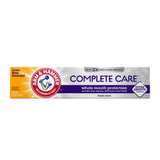 ARM & Hammer Complete Care Toothpaste, Teeth Whitening Toothpaste with Baking Soda, Fluoride, Whole Mouth Protection, Fresh Mint Flavor, 6.0 oz (Pack of 4)