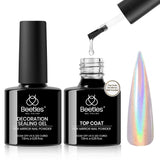 Beetles Nail Glue Remover with Cuticle Tool, Press on Nail Remover Non-Acetone Adhesive for False Nail Tips Gentle Formula Not for U v Nail Glue Gel