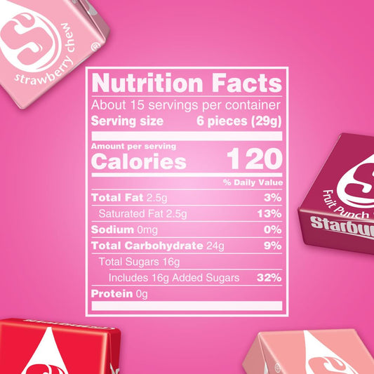 STARBURST_FaveREDS_Fruit_Chews_Candy,_Chewy_Candy,_15.6_oz_Sharing_Size_Bag