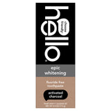 Activated Charcoal Epic Whitening Fluoride Free Toothpaste, Fresh Mint + Coconut Oil, Vegan & SLS Free