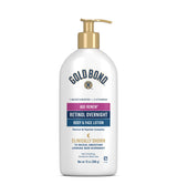 Gold Bond Age Renew Retinol Overnight Body & Face Lotion, Retinol Face and Body Lotion with Peptide Complex