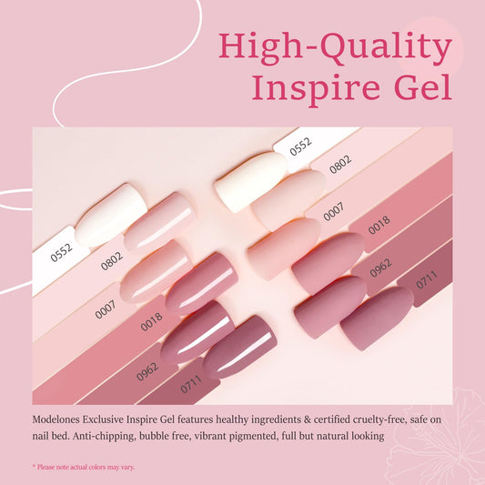 modelones_Gel_Nail_Polish_Set_-_6_Colors_Nude_Pink_Milky_White_Gel_Polish_Set_Light_Neutral_Pink_Nail_Polish_Barely_Pink_Soak_Off_LED_Starter_Kit_Popular_Nail_Art_DIY_Manicure_Gifts