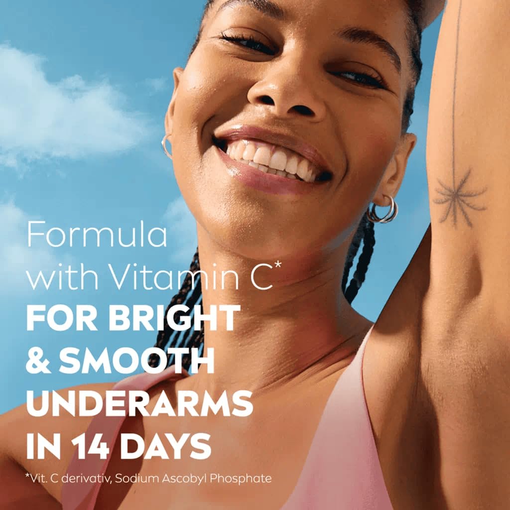 NIVEA_Extra_Bright_8_Super_Food_Vitamin_C_Collagen_Booster_Underarm_Roll-On_Deodorant,_Alcohol-Free,_72HR_Odor_Protection,_Smooth_&_Bright_Skin,_50ml,_1.69oz,_Pack_of_3