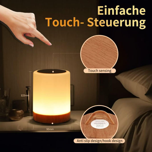 OORUN_Touch_Bedside_Table_Lamp,13_RGB_Colors_&_5_Brightness,_USB_Rechargeable_Desk_Lamp,_Remote_Control_Dimmable_Night_Light_with_RGB_Color_Changing,Portable_Lamp_for_Baby,_Bedroom,_Living_Room