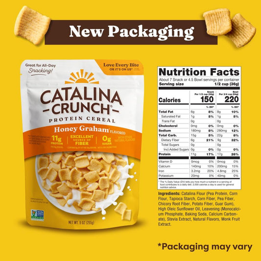 Catalina_Crunch_Protein_Cereal_-_Sugar_Free_Breakfast_Cereal_with_11g_of_Protein_-_Gluten_Free_-_Honey_Graham_-_9_oz._Bag_(Pack_of_1)_(Packaging_May_Vary)