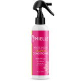 Mielle Organics White Peony Leave-In Conditioner Spray - Ultra-Moisturizing Detangler for Curly & Natural Hair - Frizz Control & Moisture Seal - Color-Safe & Sulfate-Free, 8 Fl Oz