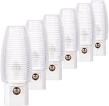 Emotionlite Plug in Night Light, Warm White/Neutral White LED Nightlight, Dusk to Dawn Sensor, Kids, Nursery, Bedroom, Bathroom,Hallway, Stairs, Kitchen, 4/6/8 Pack