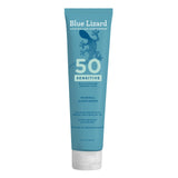BLUE LIZARD Sensitive Mineral Sunscreen with Zinc Oxide, SPF 50+, Water Resistant, UVA UVB Protection Easy to Apply, Fragrance Free