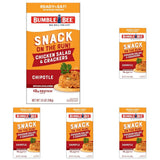 Bumble Bee Snack on the Run Chicken Salad with Crackers Kit, Ready to Eat, Spoon Included - Shelf Stable & Convenient Protein Snack, 3.5 Ounce (Pack of 3)
