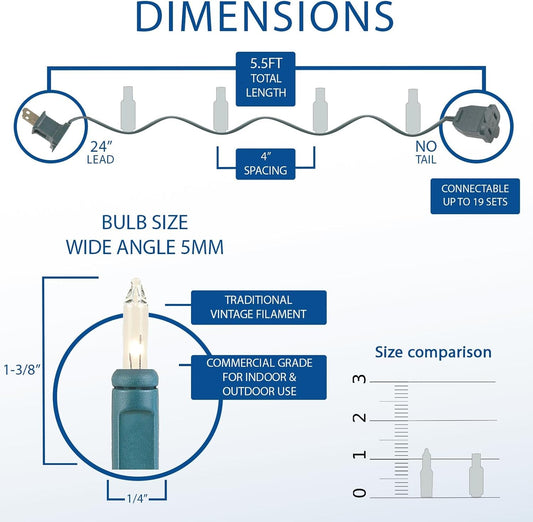 Novelty_Lights_5_Feet_10_Bulbs_Vintage_Short_Mini_Light_String,_Clear_Bulbs_on_Green_Wire,_4-Inch_Spacing_Fairy_Lights,_Connectable_End-to-End,_UL_Listed_for_Indoor/Outdoor