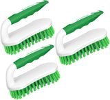 SetSail Scrub Brush, Heavy-Duty Scrub Brushes for Cleaning with Stiff Bristles Cleaning Brush for Shower, Bathroom, Carpet, Kitchen and Bathtub Scrubber - 2 Pack