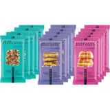 TRUBAR Vegan Protein Bar, Assorted Flavors, Gluten Free, Vegan Protein Snacks, 12G Plant-Based Protein, High Fiber, Healthy Protein Bars