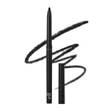 e.l.f. No Budge Retractable Eyeliner, Creamy, Ultra-Pigmented & Waterproof, Creates Bold & Defined Lines, Vegan & Cruelty-Free, Black 0.006 Oz