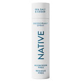 Native Deodorant & Body Spray, 72-Hour Odor Protection for Underarms & Body, Aluminum Free, Dries Instantly, 3.5 oz