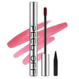 LANGMANNI Long-Lasting Peel Off Lip Liner Set, Waterproof & Smudge-Proof Matte Lip Liners Gift Makeup For Girls