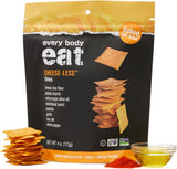 Every Body Eat Cheese-less Snack Thins, Gluten & Dairy Free, Vegan (1 Pack)
