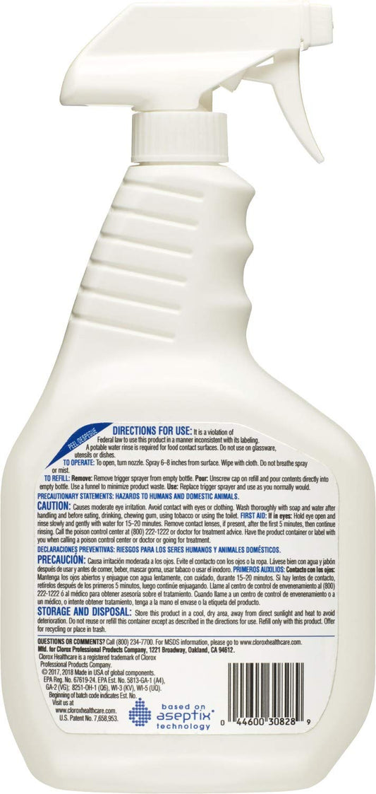 Clorox_Healthcare_Hydrogen_Peroxide_Cleaner_Disinfectant,_Bleach_Free,_32_Fluid_Ounces_(Package_May_Vary)