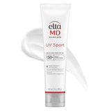 EltaMD UV Sport Sunscreen Lotion SPF 50 - Face and Body Sunscreen SPF 50, Water & Sweat Resistant, Zinc Oxide Formula for Active Lifestyles