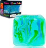Fidget Toys Squishy Stress Cube, Stress Balls for Kids Adults Squishies Stress Relief, Ice Squishy Cube Sugar Balls, High Density Squeeze Balls for Students Calming