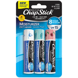 ChapStick Moisturizer 2-in-1 Lipcare SPF 15 – 8-Hour Sunscreen Lip Balm with Aloe Vera and Vitamin E