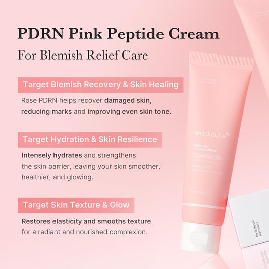 medicube_PDRN_Pink_Hyaluronic_Moisturizing_Cream_|_Blemish_Recovery,_Relief_&_Hydrating_Care_|_Restores_Skin_Elasticity_&_Glow_|_Korean_Skincare_for_Even_Skin_Tone_&_Pore_Care_|_50ml_/_1.69_fl.oz.
