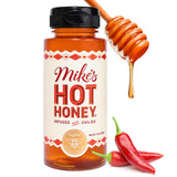 Mike's Hot Honey, America's #1 Brand of Spicy Honey Infused with Chili Peppers, Certified Kosher, Gluten-Free, Paleo-Friendly, Sweet Heat, Perfect for Sauce Lovers (10oz Bottle, 1 Pack)