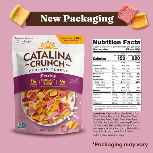 Catalina_Crunch_Protein_Cereal_-_Sugar_Free_Breakfast_Cereal_with_11g_of_Protein_-_Gluten_Free_-_Fruity_-_8_oz._Bag_(Pack_of_1)_(Packaging_May_Vary)