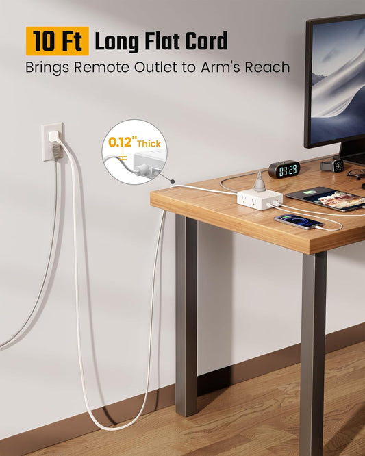 10Ft_Extension_Cord_with_Multiple_Outlets,_Flat_Plug_Surge_Protector_Power_Strip_10_Ft_Long_Cord,_8_Outlets_&_4_USB_Ports_(2_USB_C),_Desk_Charging_Station_for_Home_Office,_College_Dorm_Room_Essentials