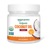 Fresh, Organic Refined Coconut Oil, 15 Fl Oz (Previously Happy Belly, Packaging May Vary)